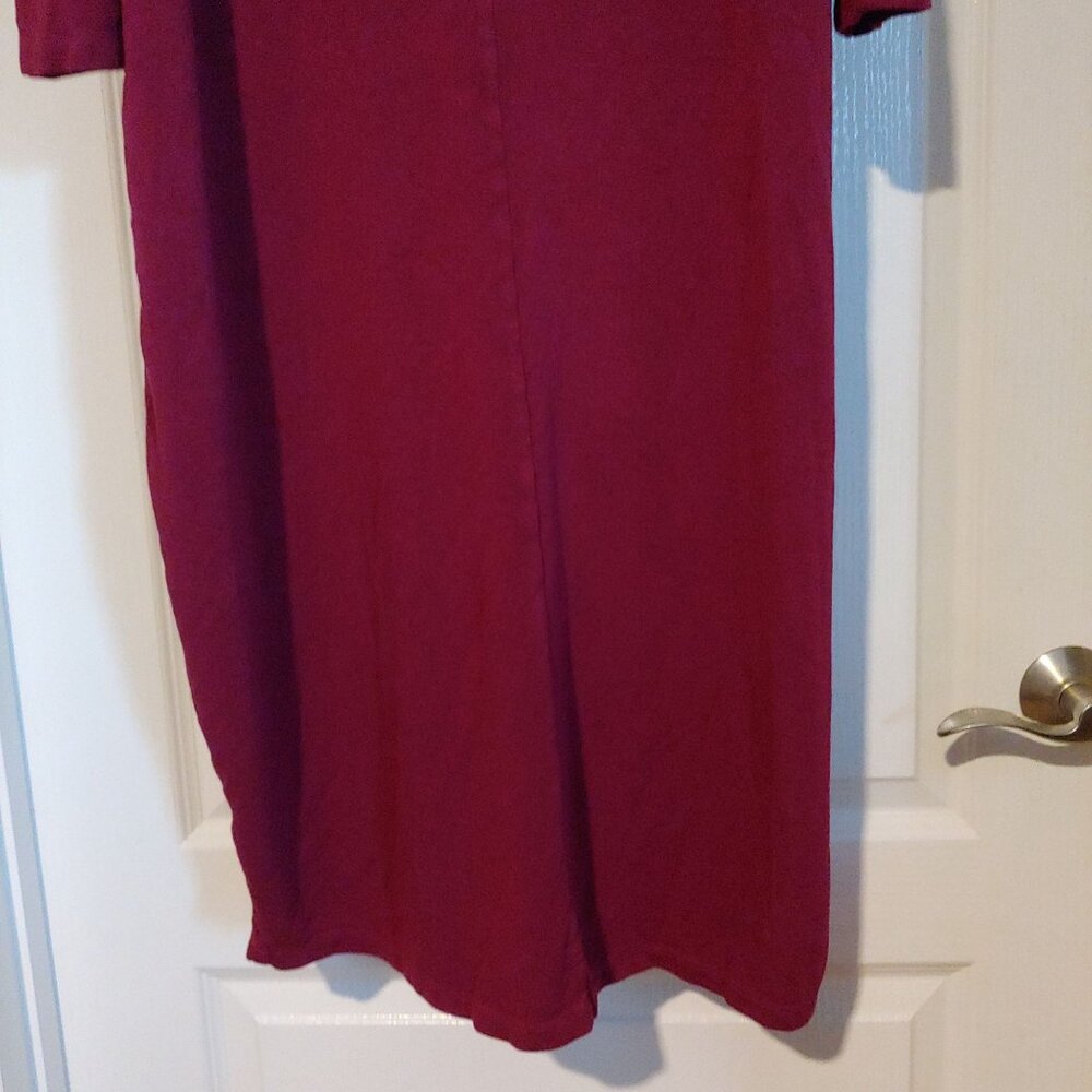 Bryn Walker Philippa Dress in Firelight Red Lagom Minimalist Pockets L USA - Picture 8 of 10